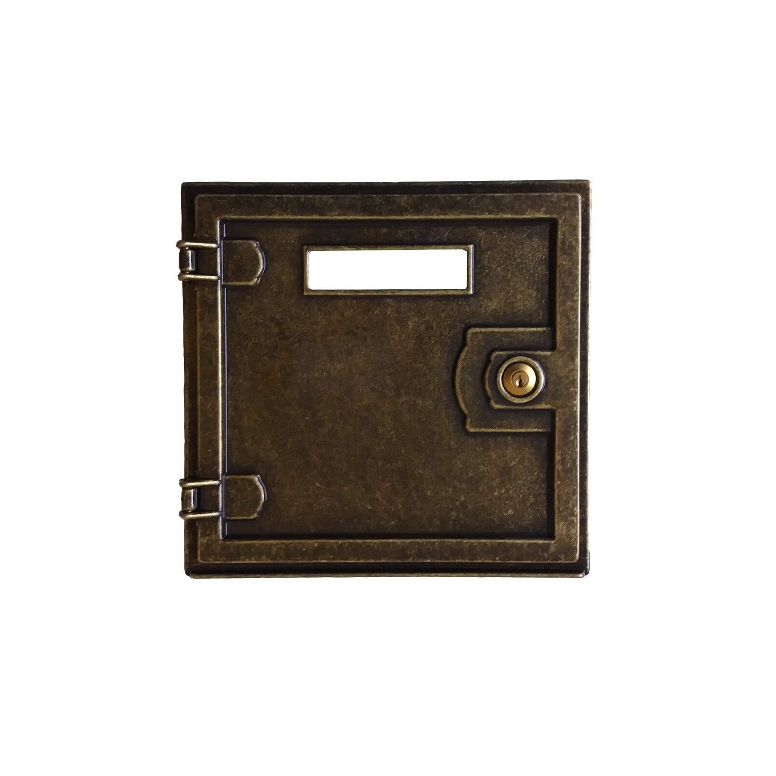 CISOO Cornice Vintage 10x10 Cm – Bronzo E Oro – Design Floreale Retrò Per Tavolo O Parete - 2