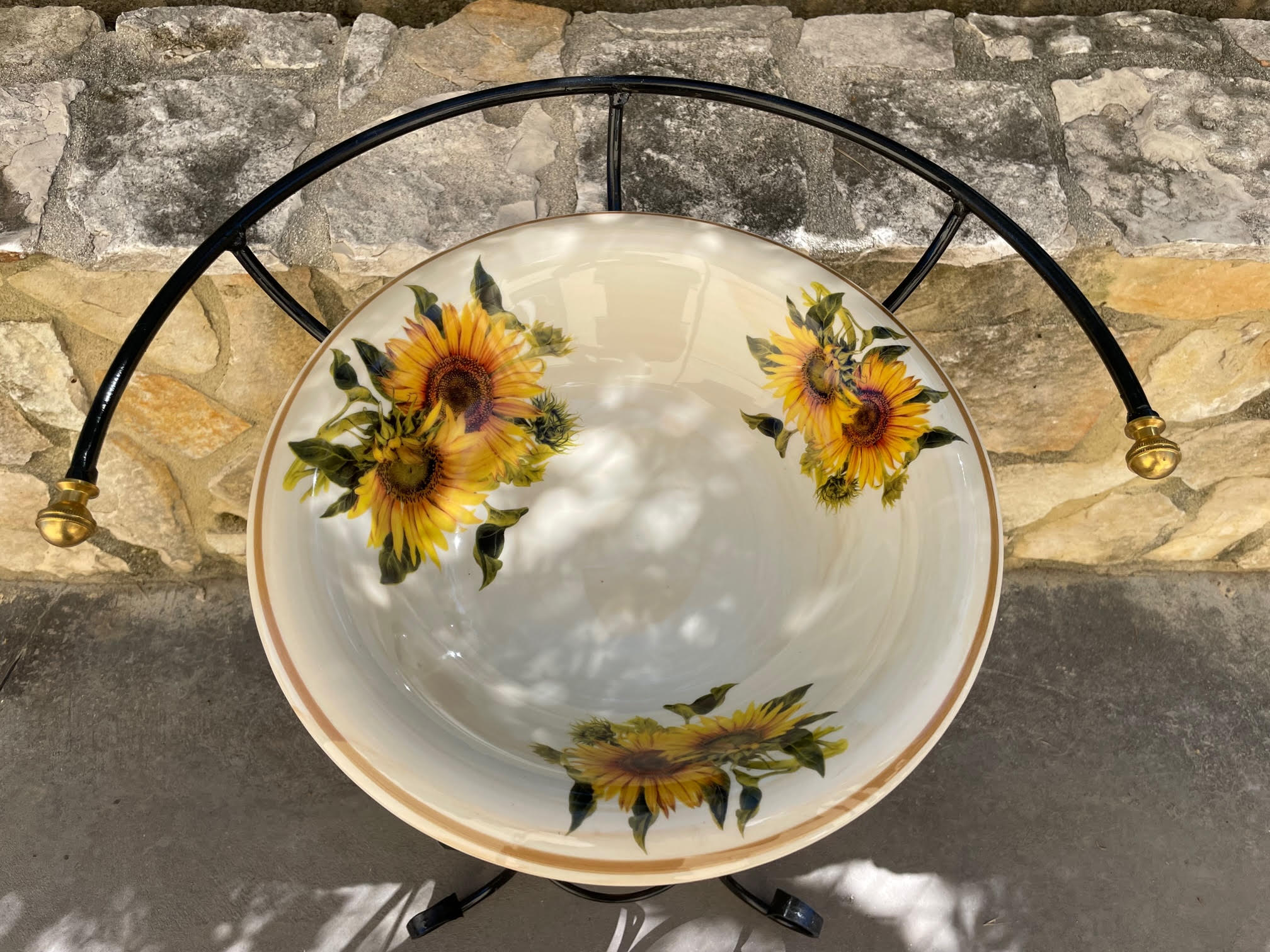 Vassoio in Ceramica per Uova alla Diavola, Piatto di Servizio