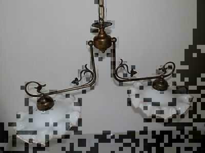 Lustre Liberty Vintage en Bronze en vente sur Pamono