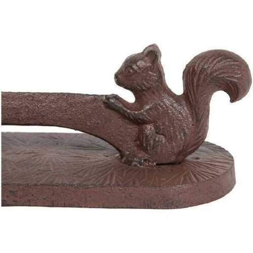 Targa in metallo vintage con scritta BEWARE OF Squirrel
