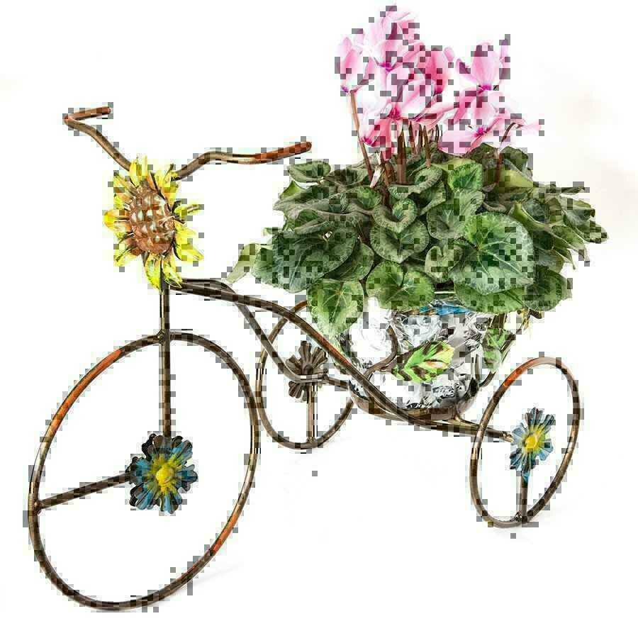 Blumenhalter Fahrrad