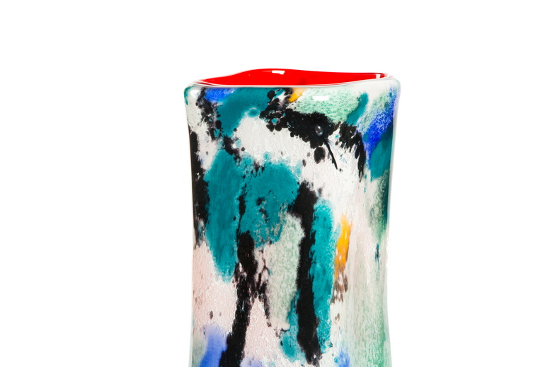 Spiga In Vetro Soffiato Per Decorazioni Casa Vaso Da Fiori Idea Regalo Colori Assortiti Made In Italy 78721574