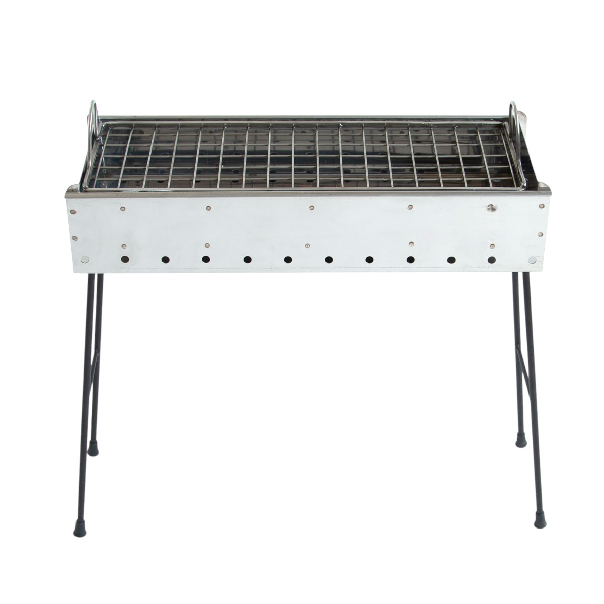 FUIPOT Griglie a carbone girevoli a 360°, in acciaio inox, per barbecue