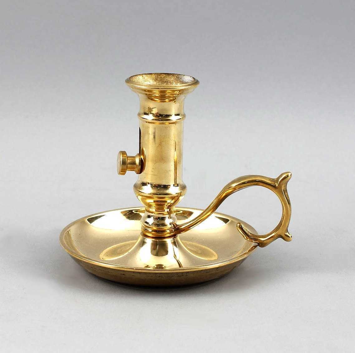 Portacandele In Ottone Massiccio Con Faccia Di Leone E Artigli, Vassoio Vintage Per Gioielli, Anticato