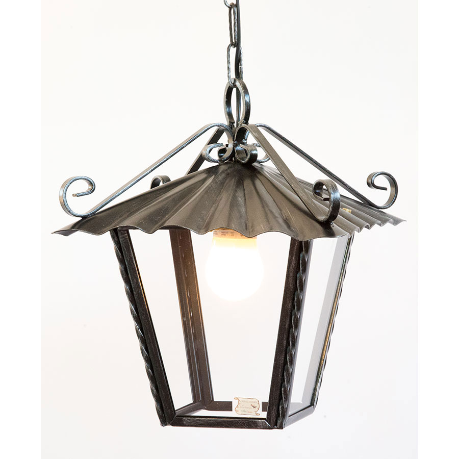 Serene Spaces Living Gold Square Lantern Small Size 10