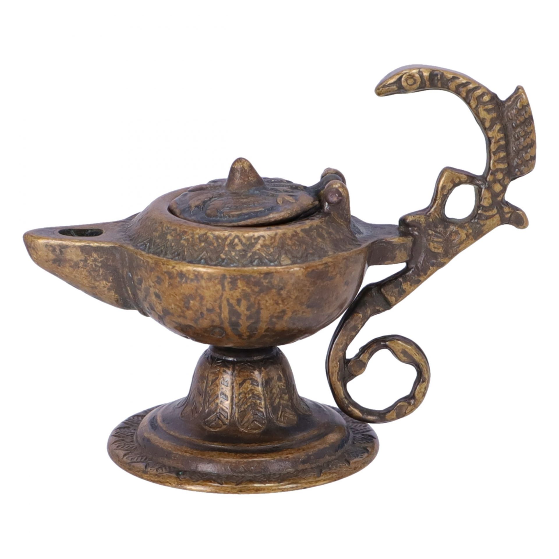 Lampada A Olio A Forma Di Conchiglia In Ottone Fatta A Mano - Diya Deepak Decorativa Per Casa E Tempio | Regalo Tradizionale Artigianale Indiano