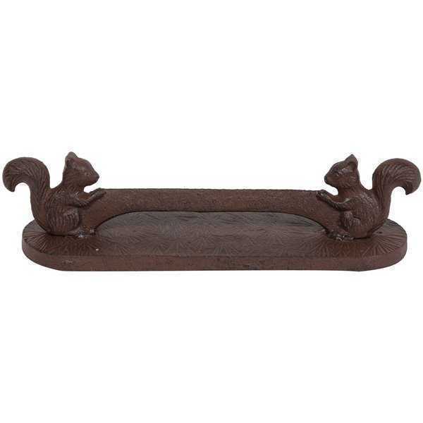 Targa rustica in metallo con scritta Protect Your Nuts Scoiattolo, decorazione da parete per garage, giardino, casa, 15,2 x 20,3 cm