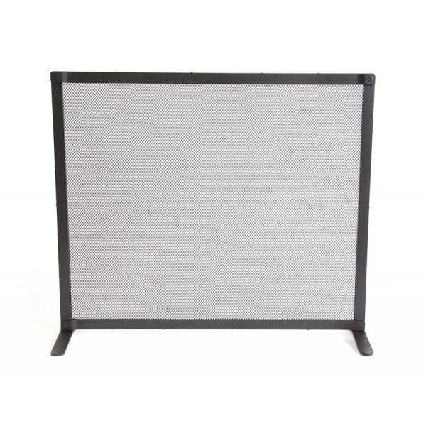 Complementi d'Arredo, Parascintille serie Ribattino in ferro battuto 70 cm